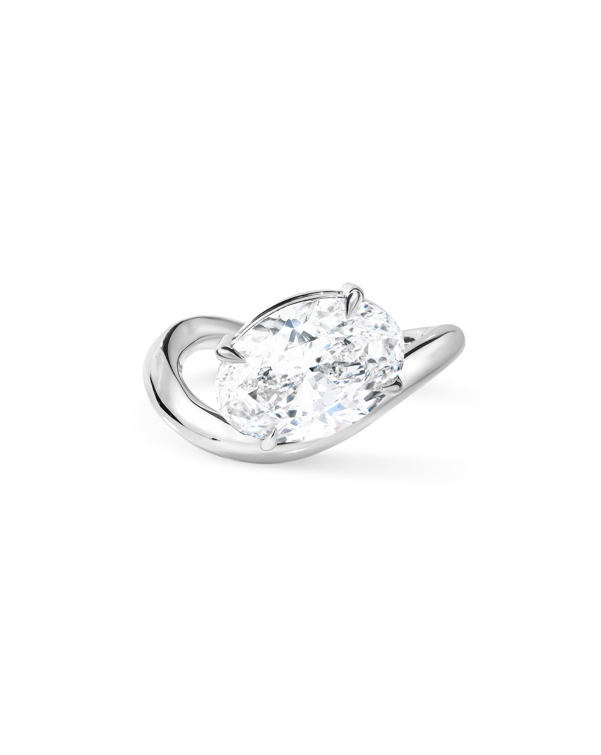 Wave Oval Platinum
43204284874840