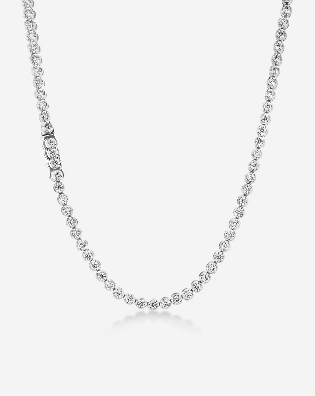 2-in-1 Diamond Tennis Necklace + Bracelet GIF global