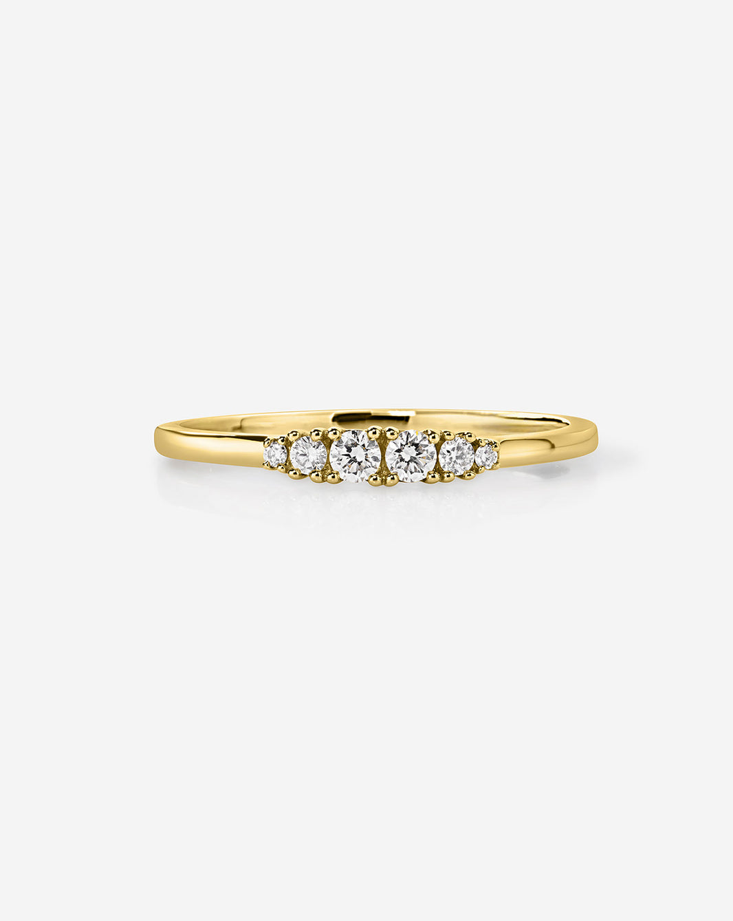 Diamond Cluster Ring in 14K Yellow Gold
