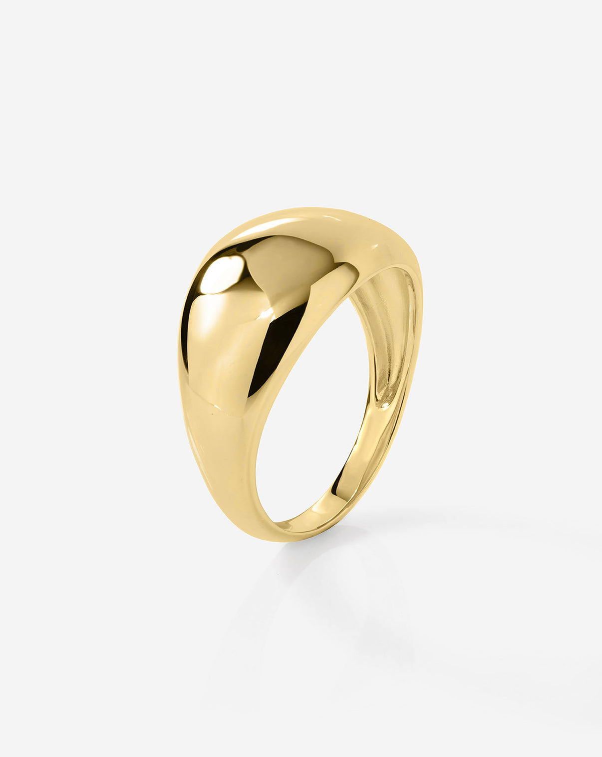 Ring Concierge Rings 14k Yellow Gold / Jumbo Gold Cloud Ring side view