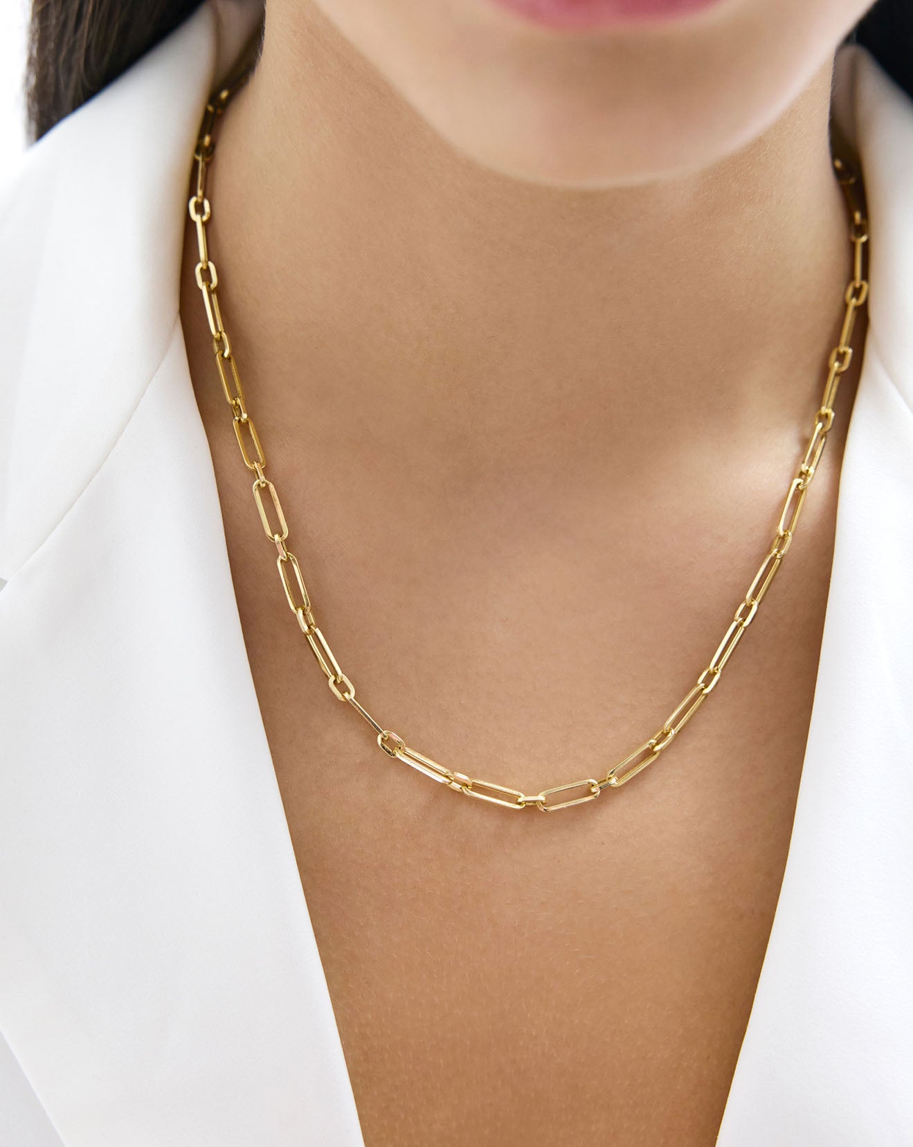 Long Link Chain Necklace – Ring Concierge