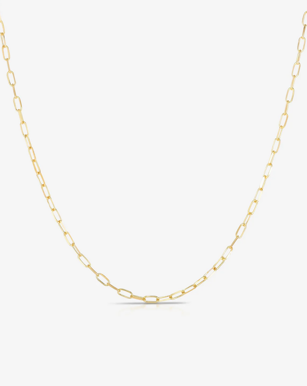 Ring Concierge Necklaces 14k Yellow Gold Mini Link Chain Necklace