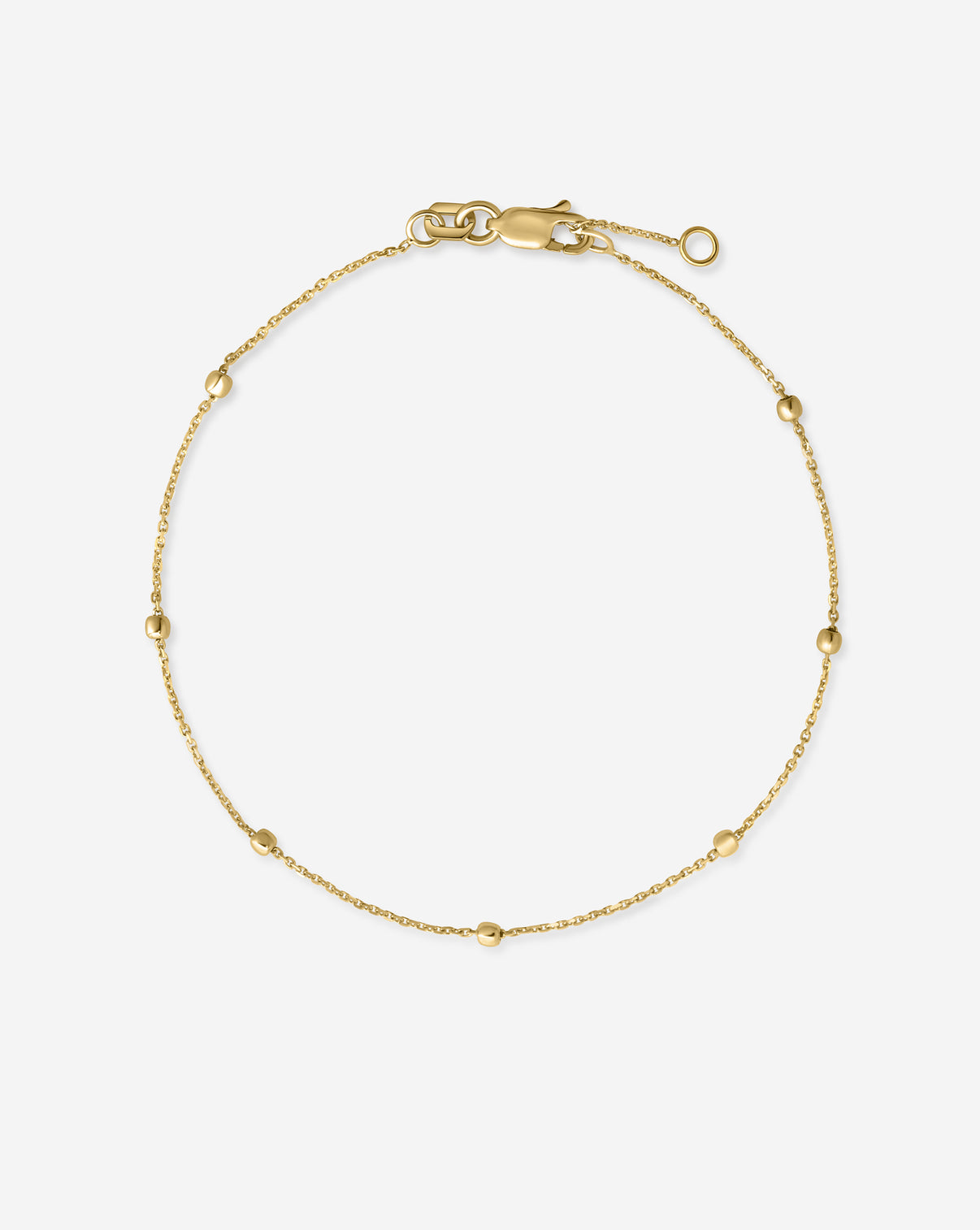 Ring Concierge Bracelets 14k Yellow Gold / 6.5"-7" Saturn Chain Bracelet