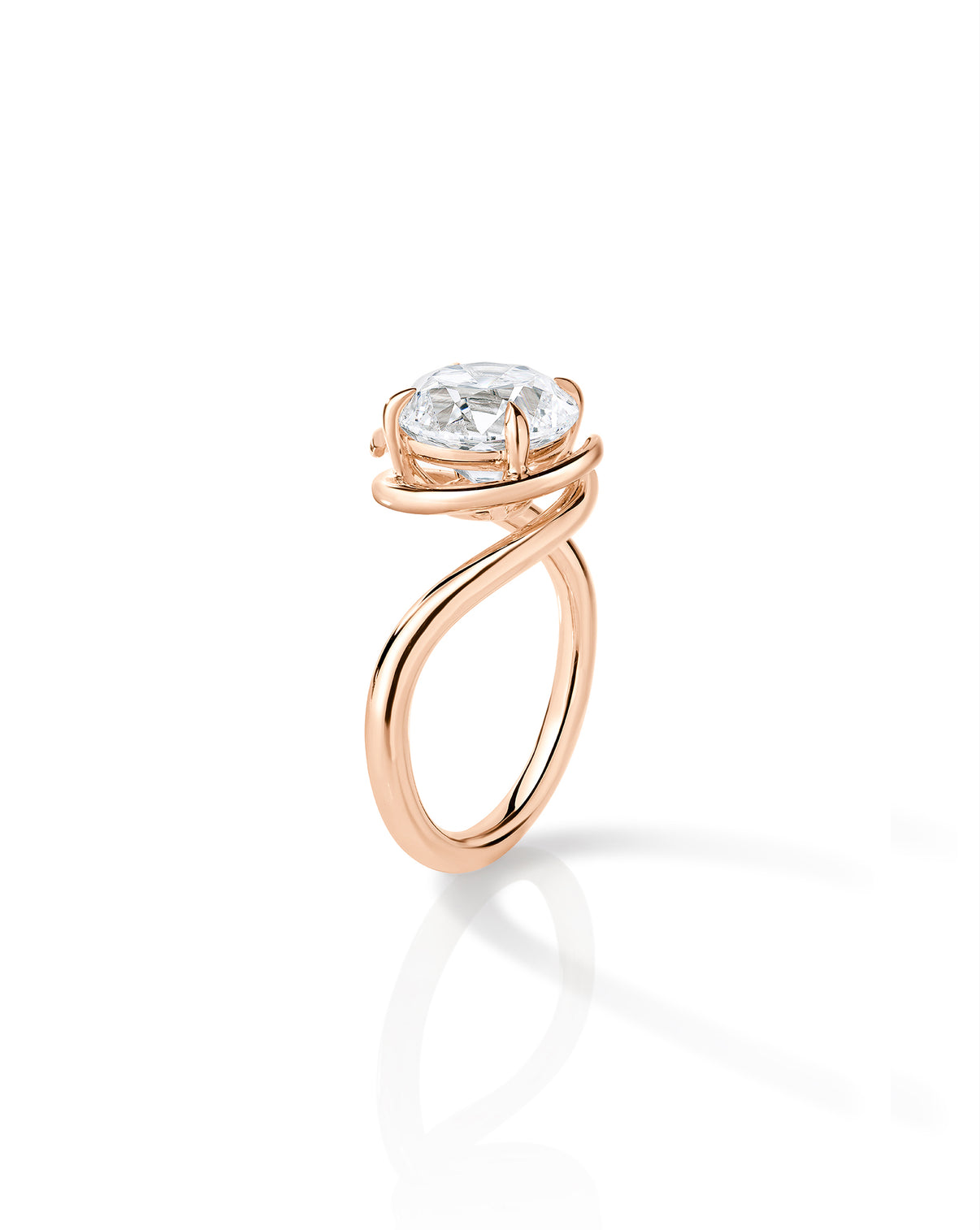Swirl Round 14k RG 43205133664344