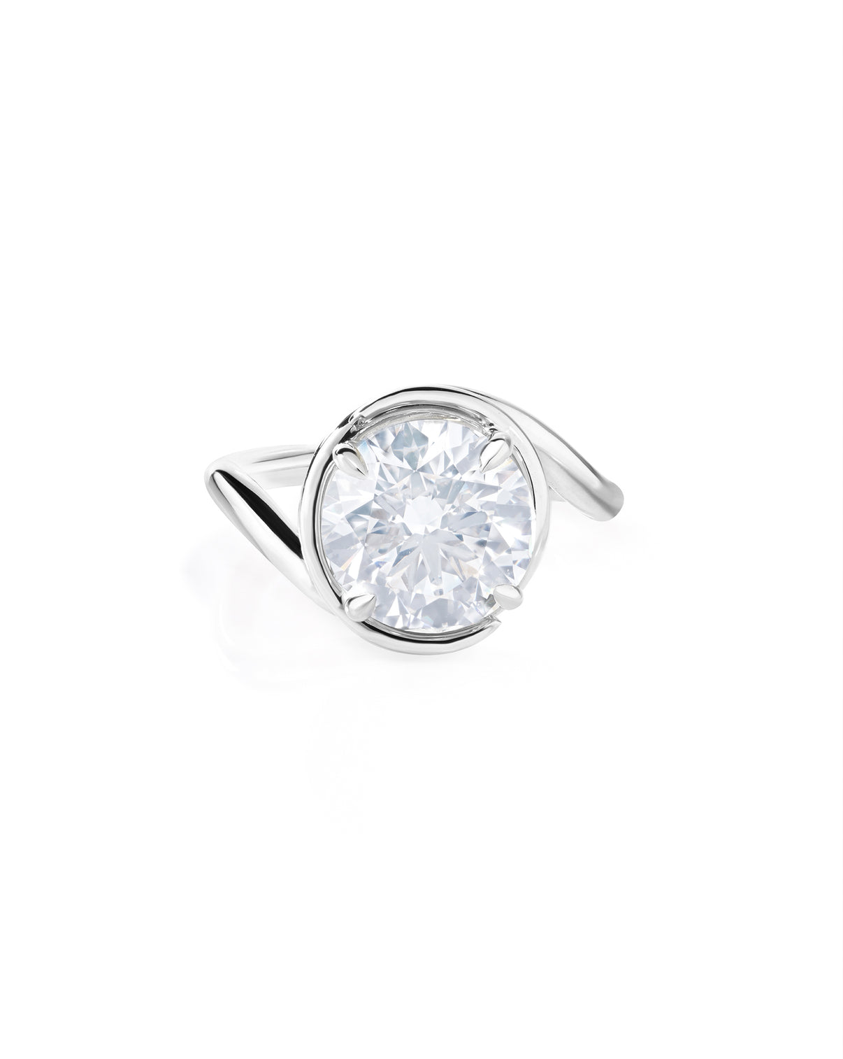Swirl Round 14k PLAT 43205133697112