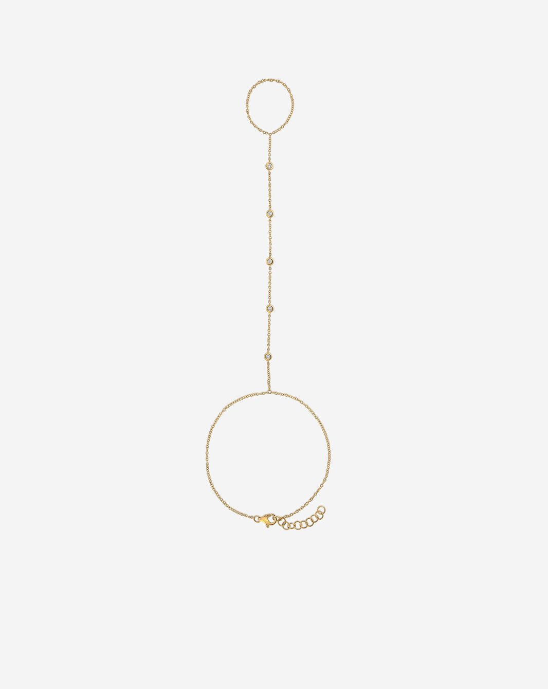 Bezel Lab Diamond Handchain