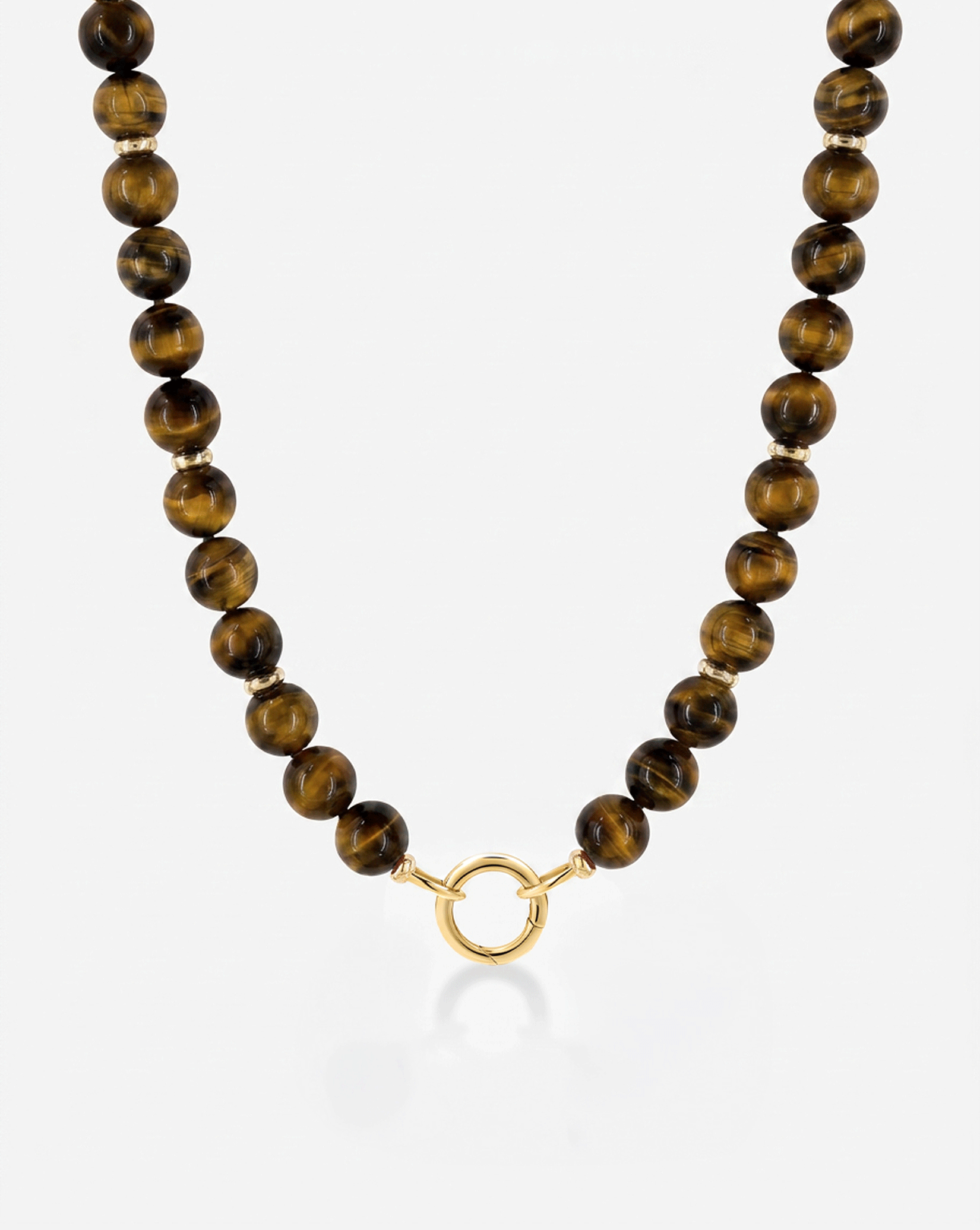 Tiger's Eye Bead Necklace