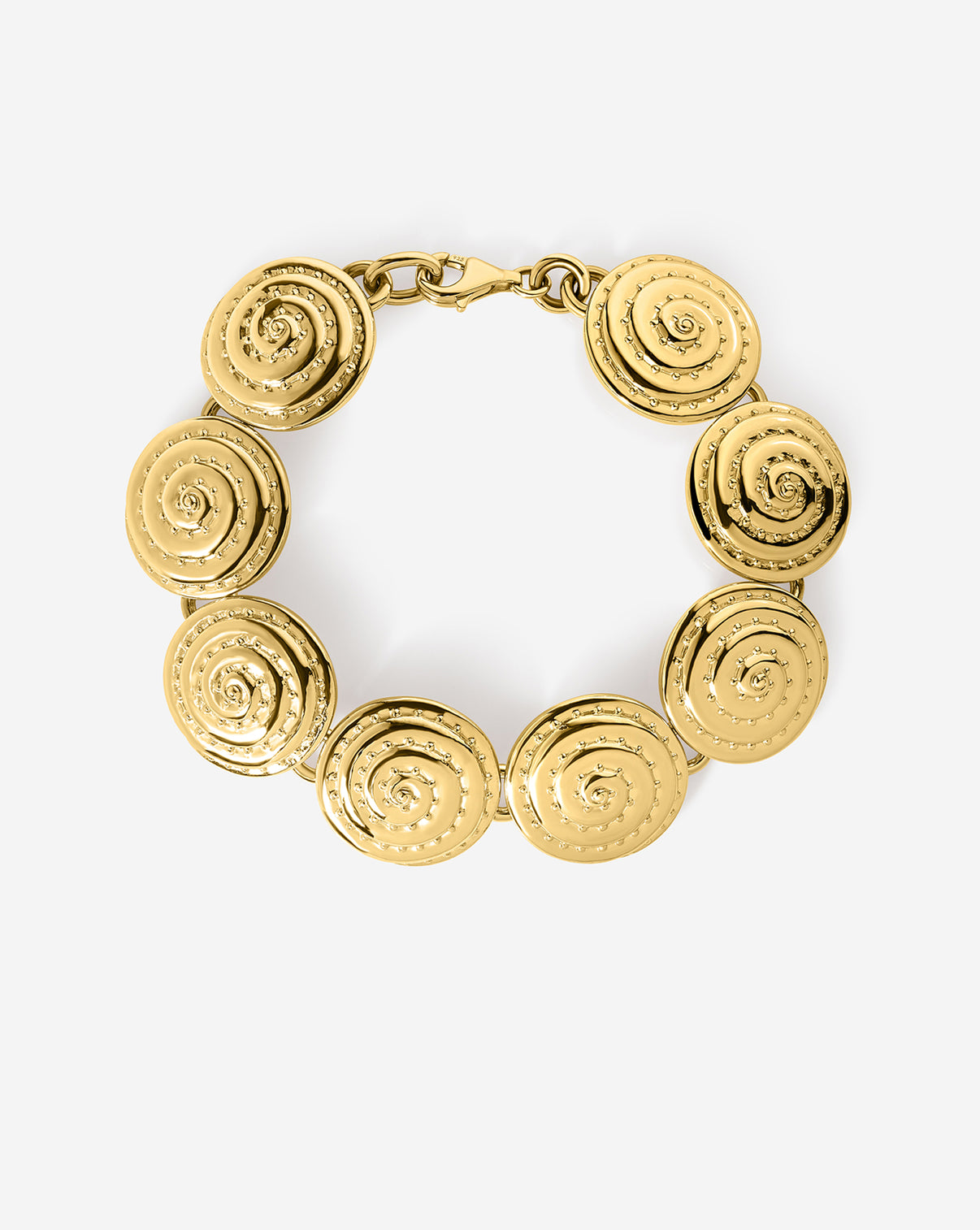 Sundial Bracelet against white background