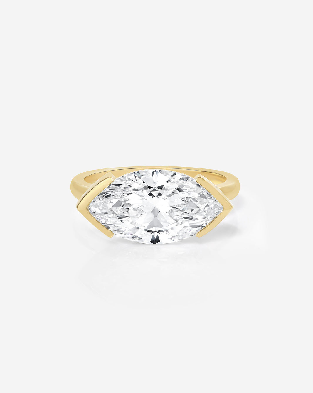3.03 Marquise Lab Diamond in The Edge