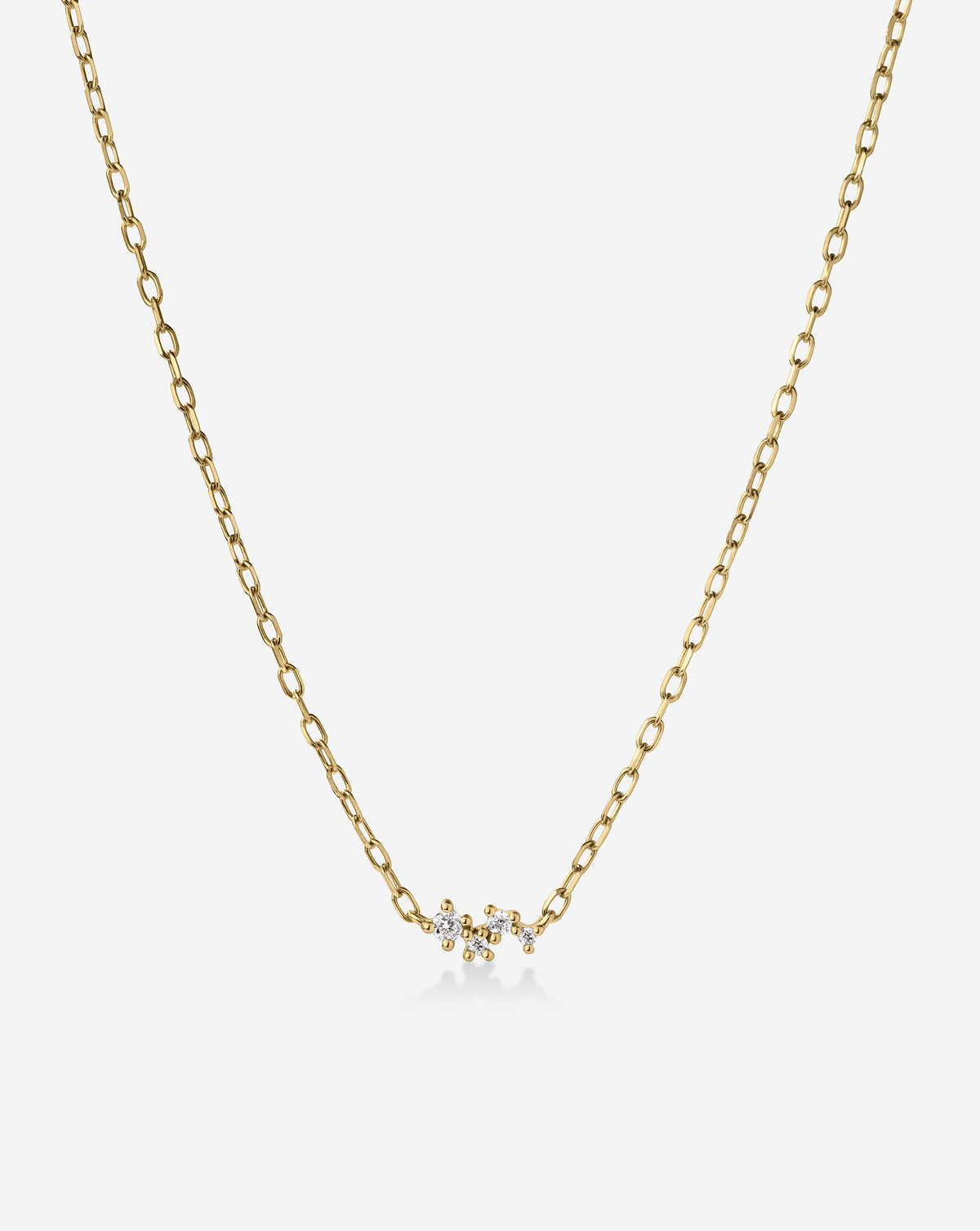 Ring Concierge Diamond Cluster Necklace from the Holiday Collection