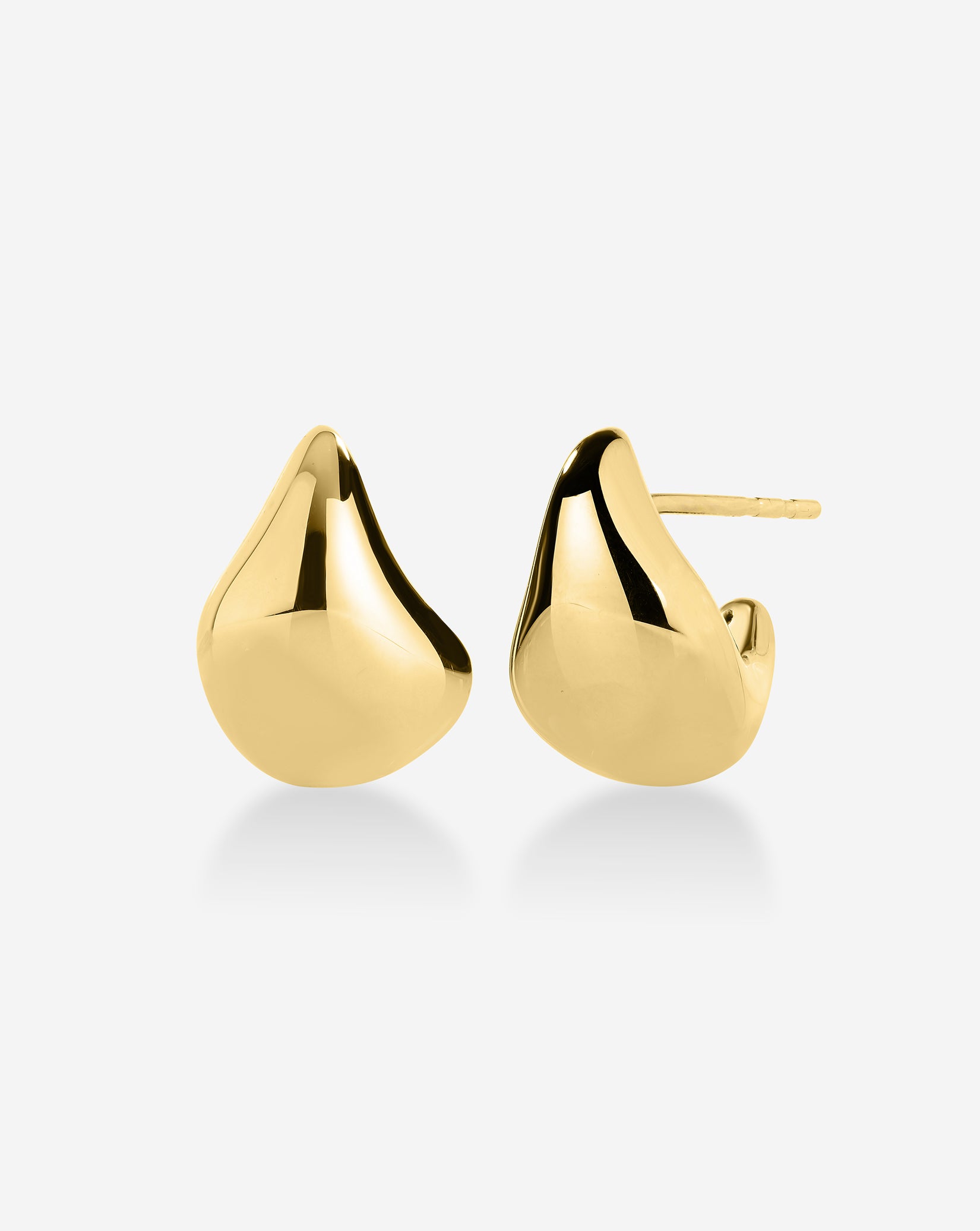 Ring Concierge Gold Drop Earrings - Holiday Collection elegant dangle earrings in yellow gold
