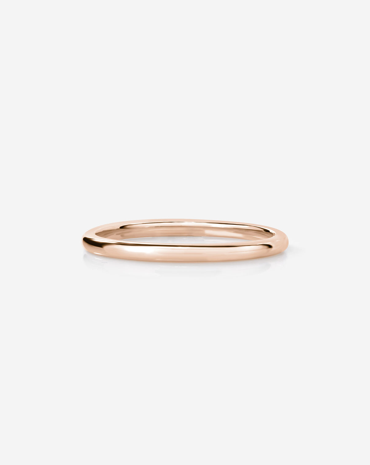 Bridal Wedding Bands 14k Rose Gold / 3.5 1.5 mm Band | Whisper Thin Ring