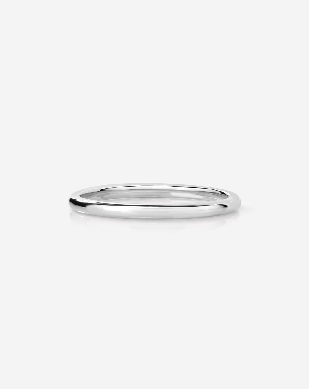 Bridal Wedding Bands 14k White Gold / 3.5 1.5 mm Band | Whisper Thin Ring