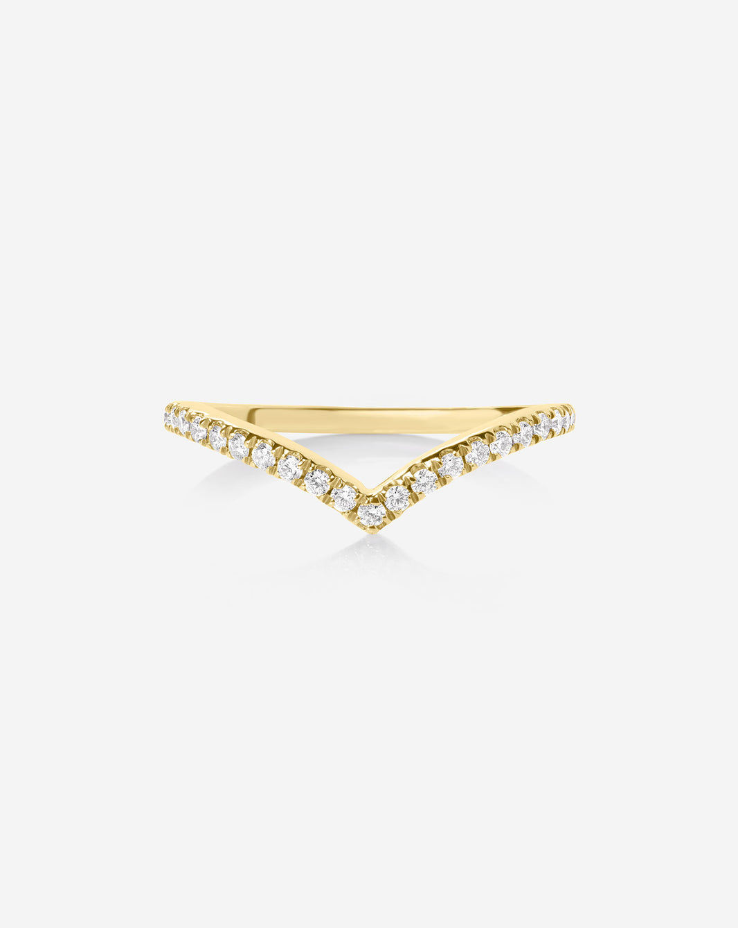Curved Diamond Band