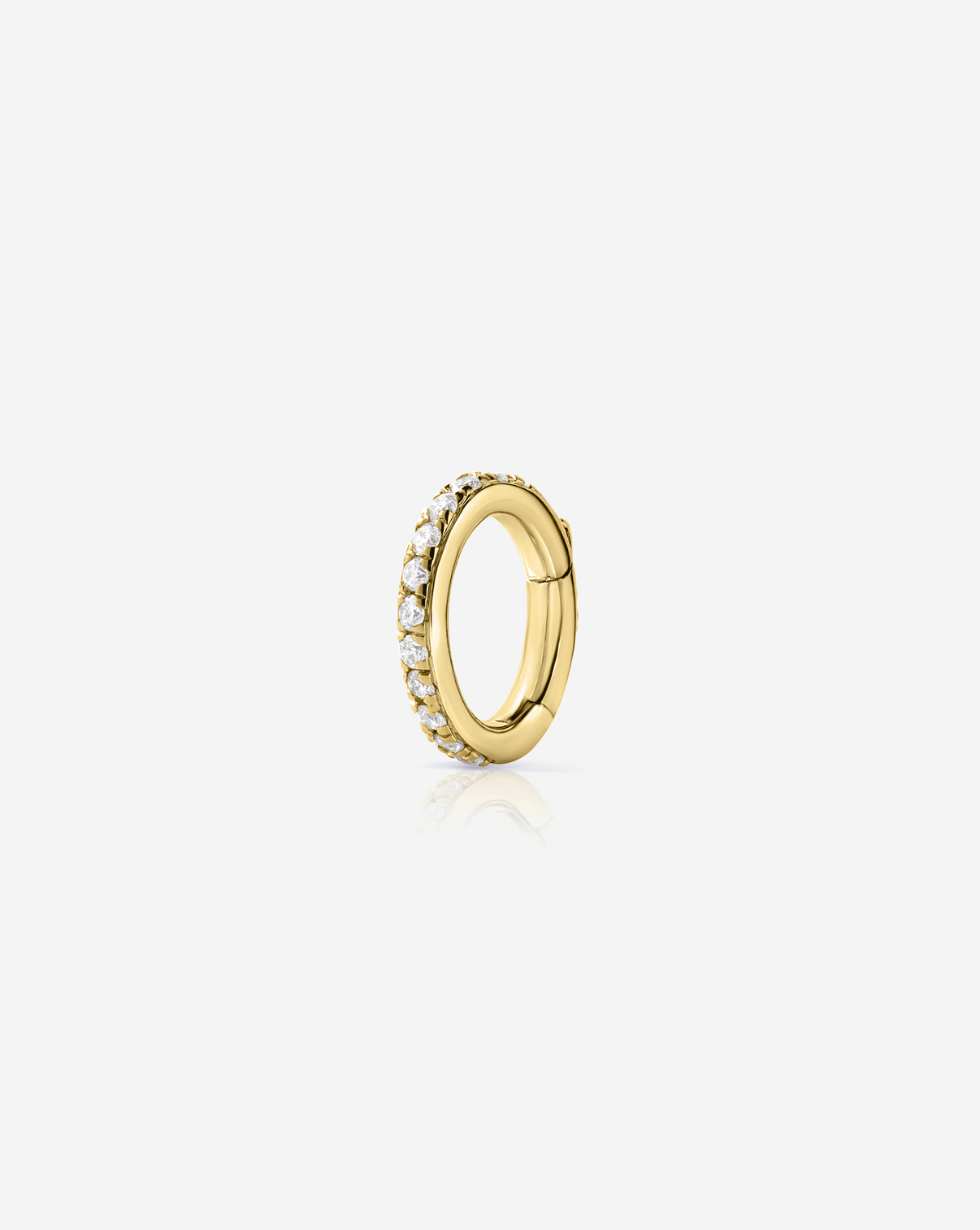 Pavé Ring Clique Clasp
14k yellow gold 44303970336856 