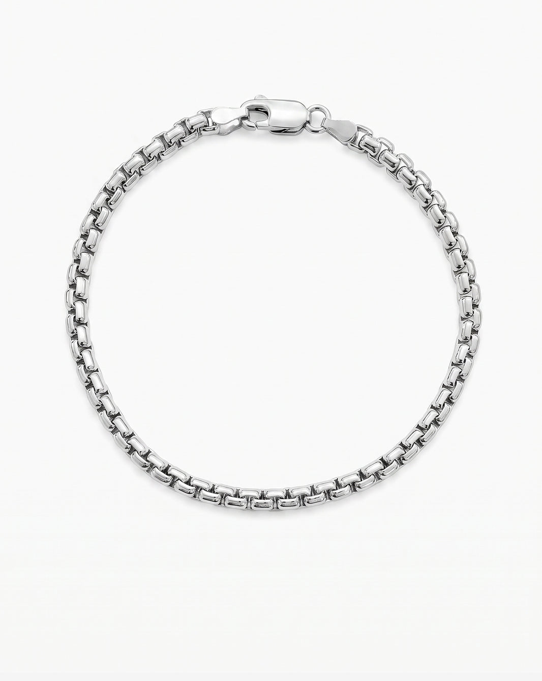 Round Box Chain Bracelet