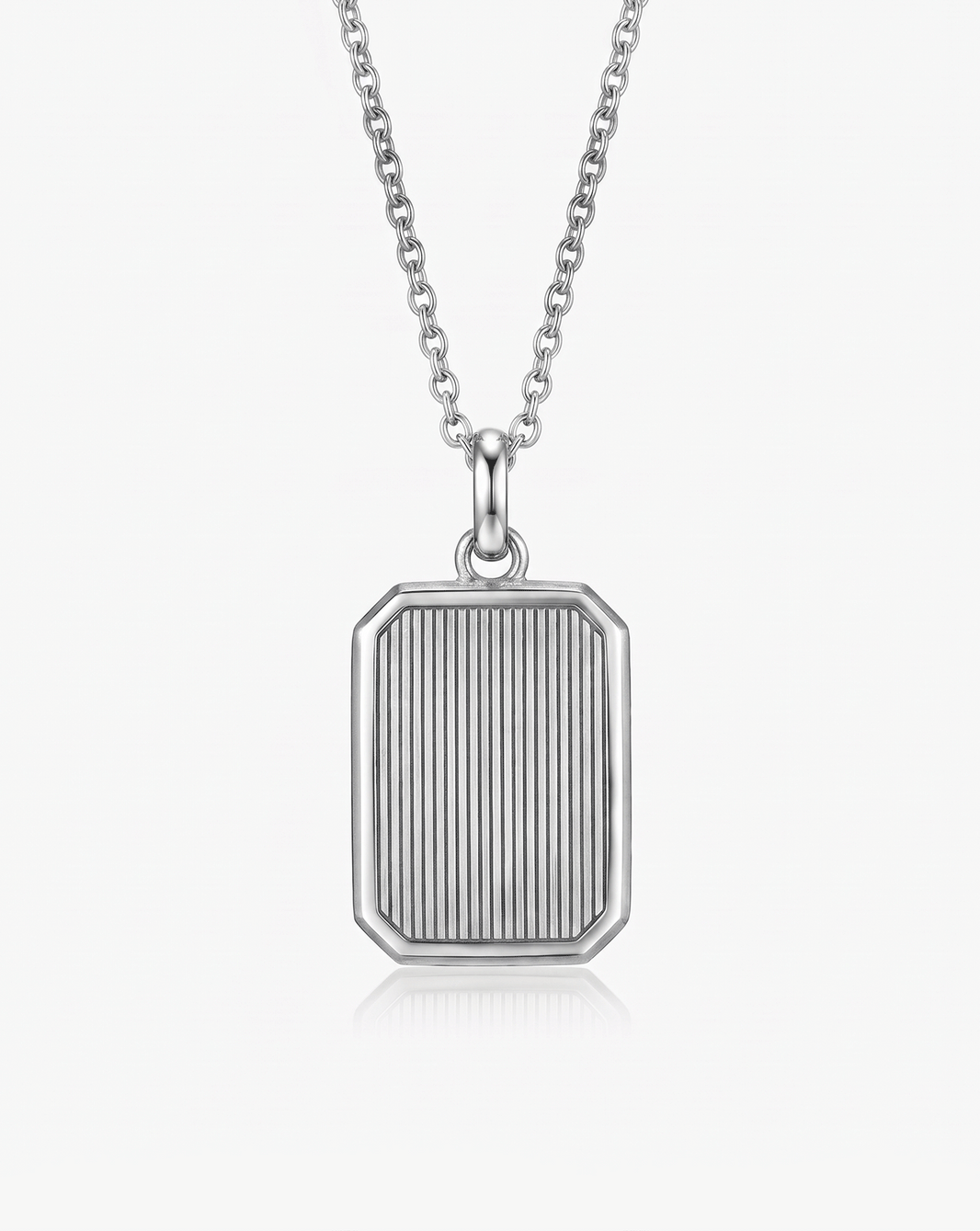 Engravable Pendant Necklace