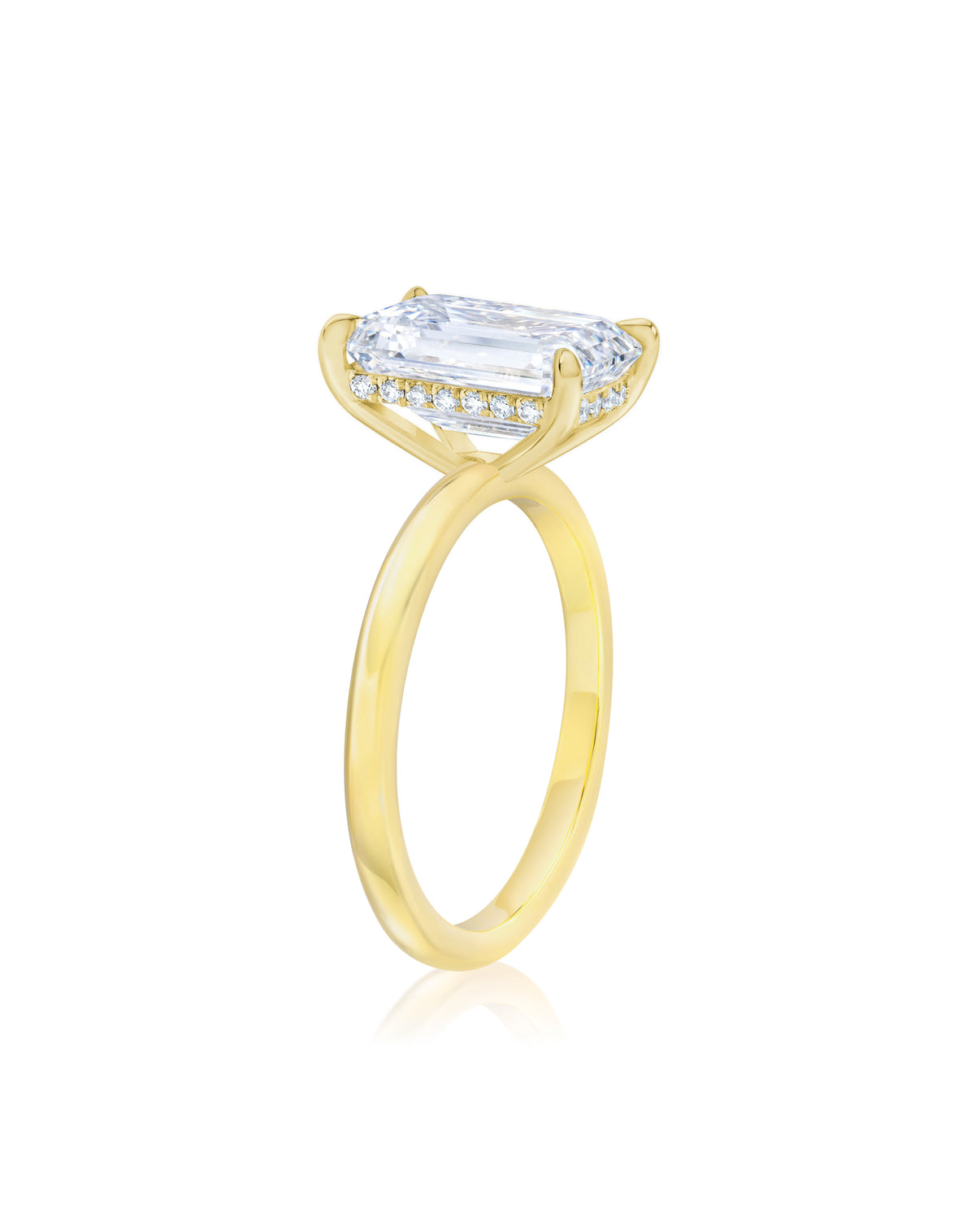 Cloud Solitaire Emerald YG + HH 42309867438168