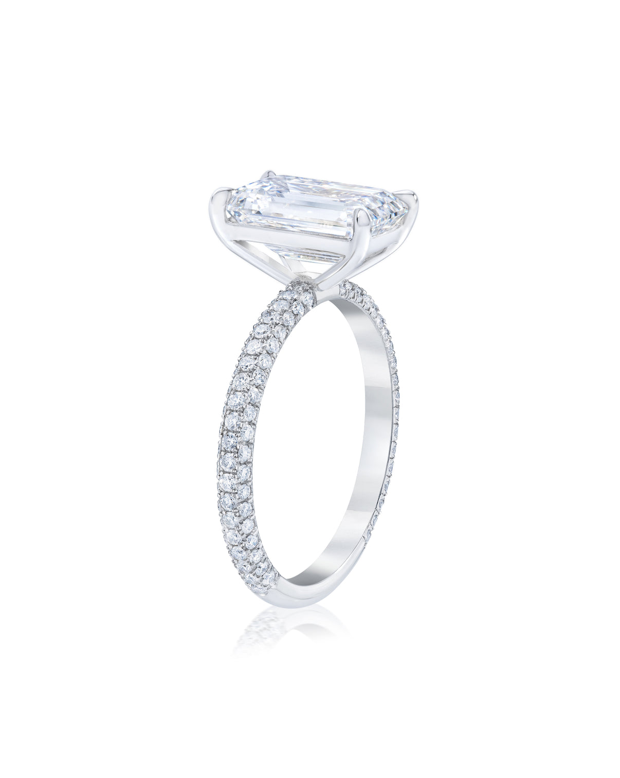 Pavé Cloud Emerald in PLT 42305964245080