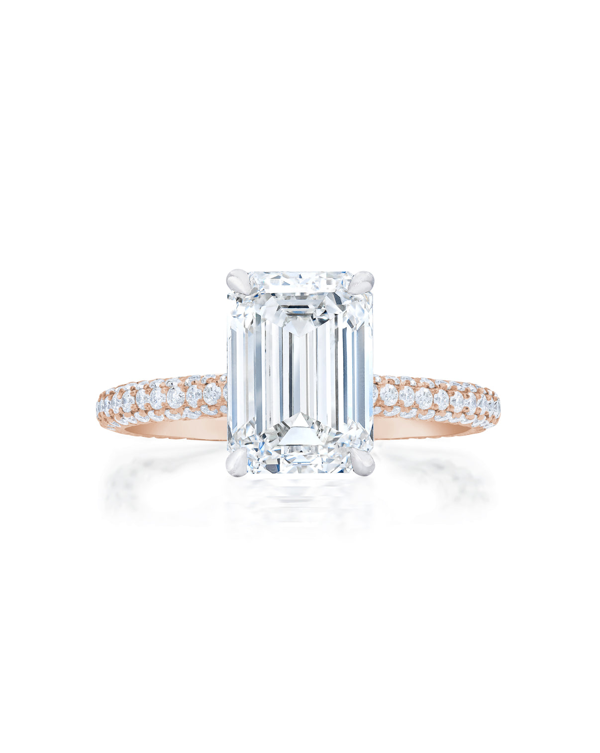 Pavé Cloud Emerald in RG 42305964376152