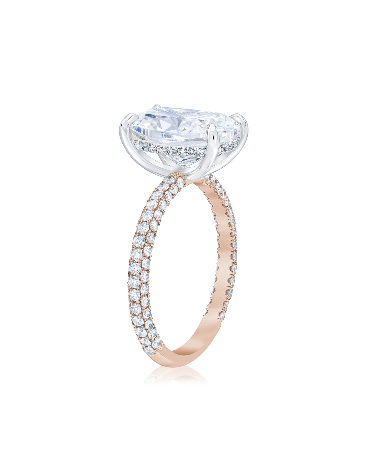 Pavé Cloud Cushion in RG + HH 42305965195352
