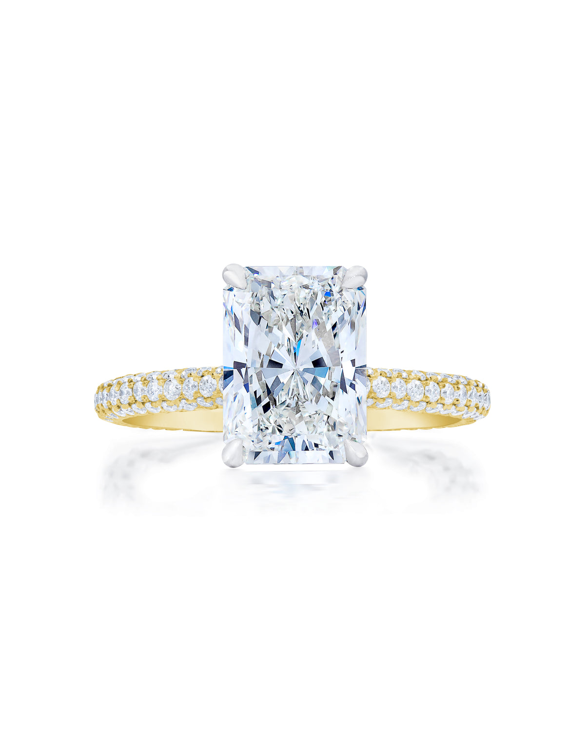 Pavé Cloud Radiant in YG + HH 42305964933208