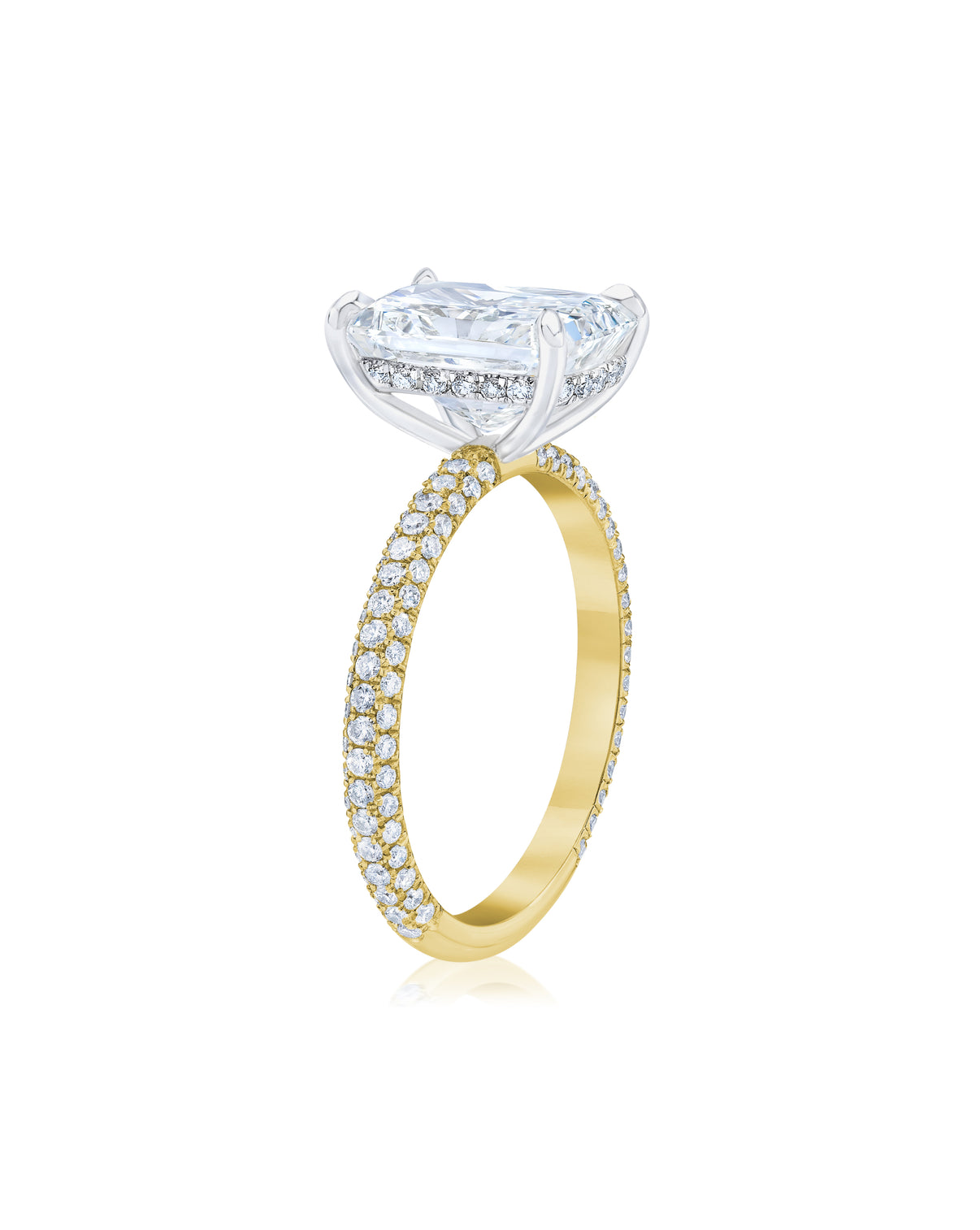 Pavé Cloud Radiant in YG + HH 42305964933208