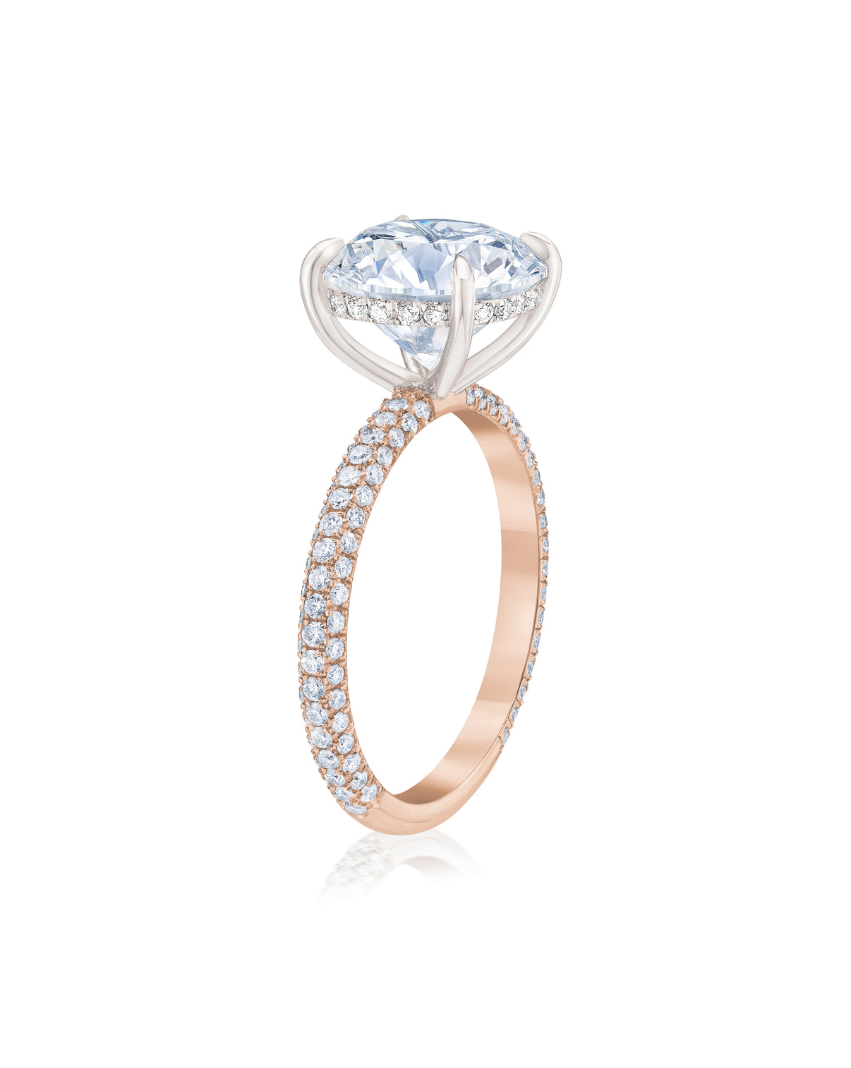 Pavé Cloud Round in RG + HH 42305964212312