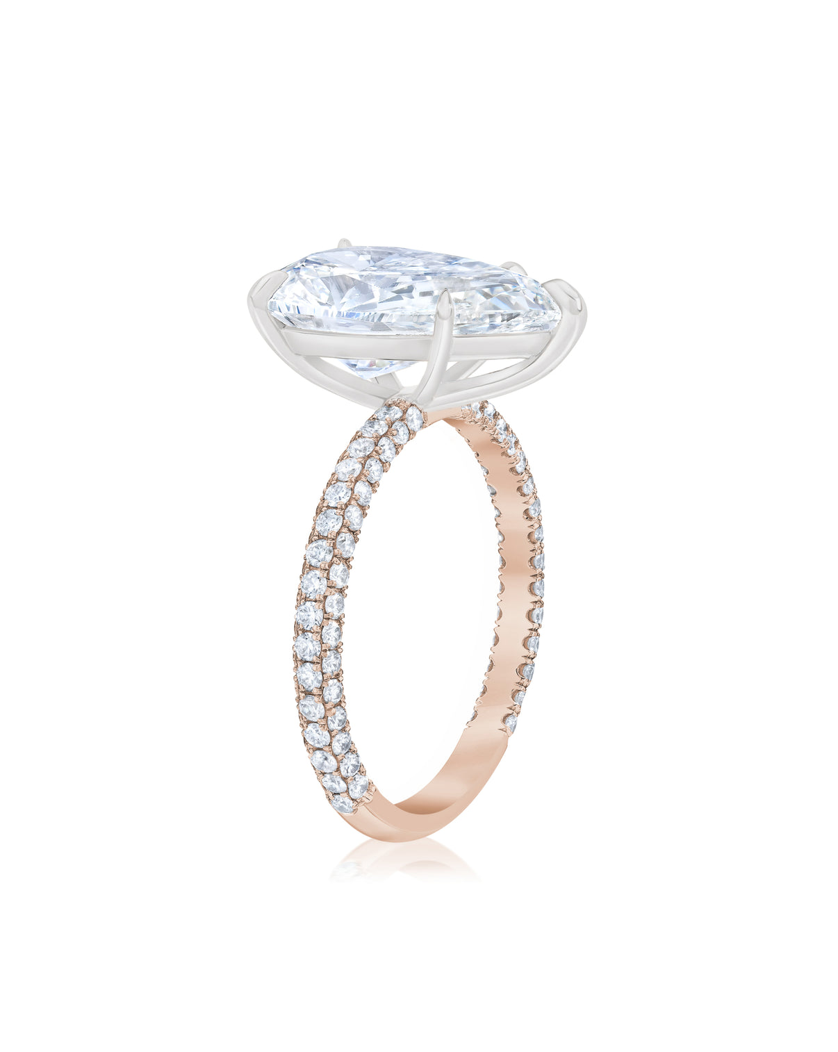 Pavé Cloud Pear in RG 42305964572760