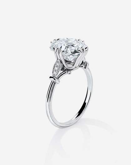 3.19 Old Mine Lab Diamond in Signature Antique®