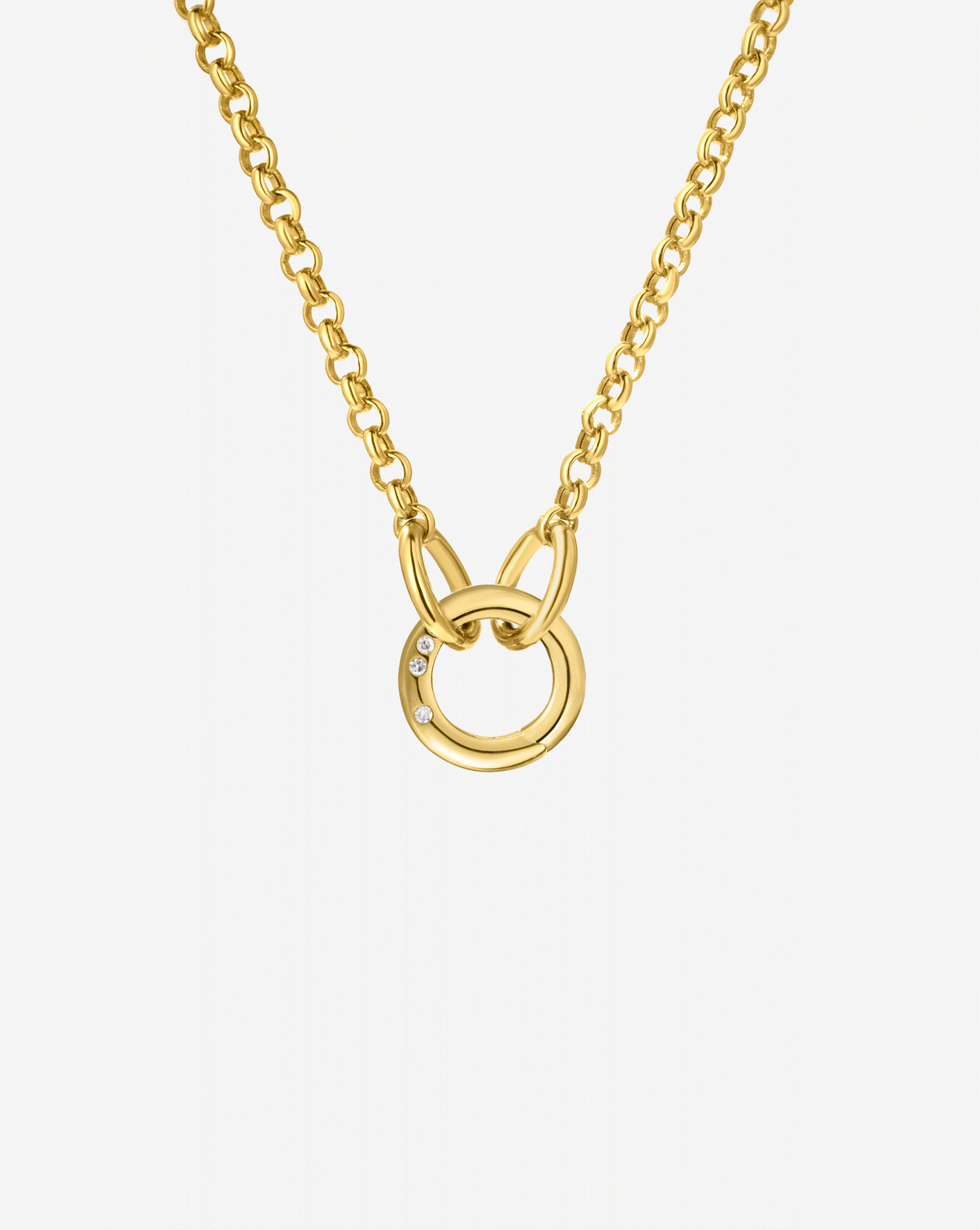 Gif of chain with enhancer and charms