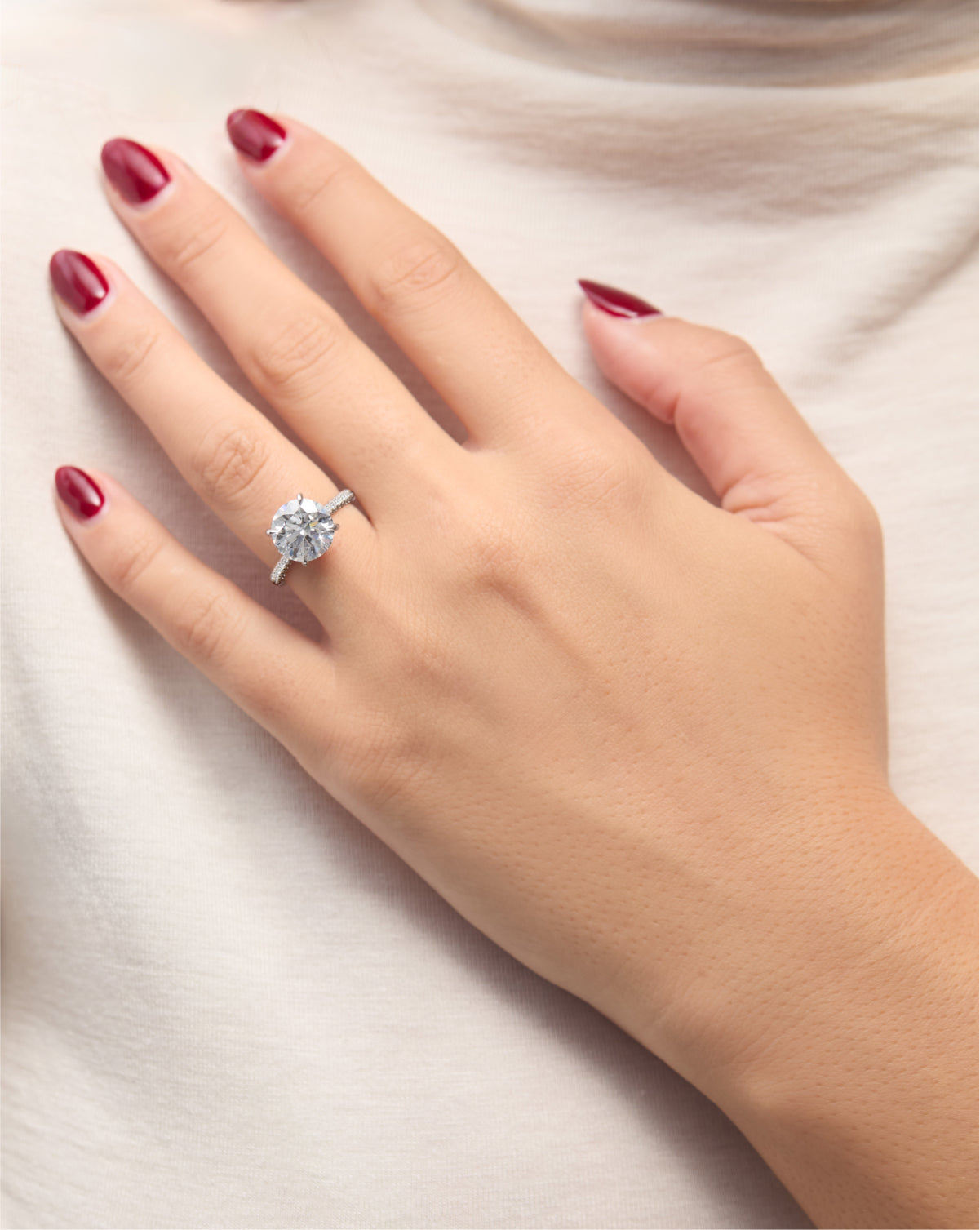 Pavé Cloud Round in PLT 42305964048472