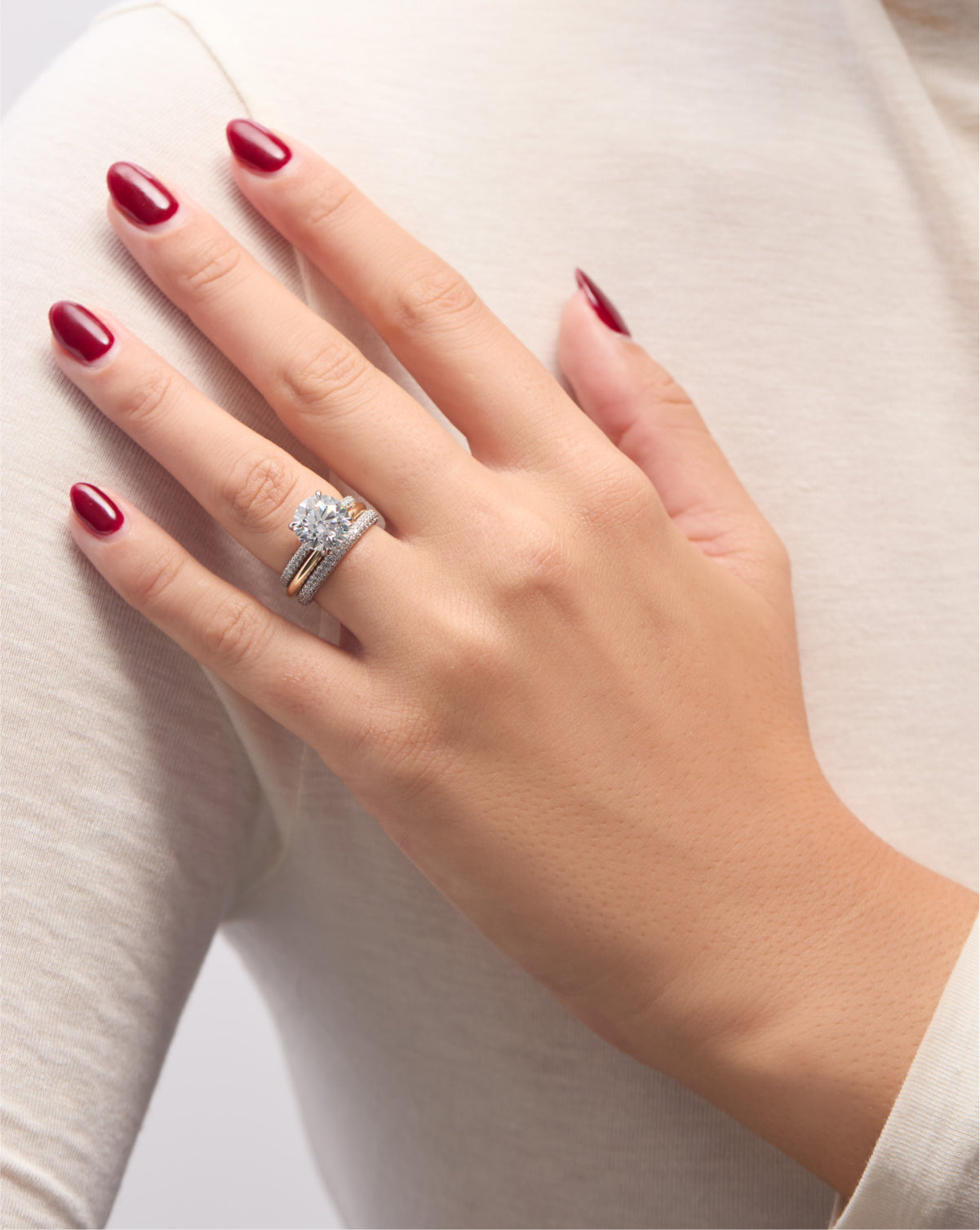 Pavé Cloud Round in PLT 42305964048472