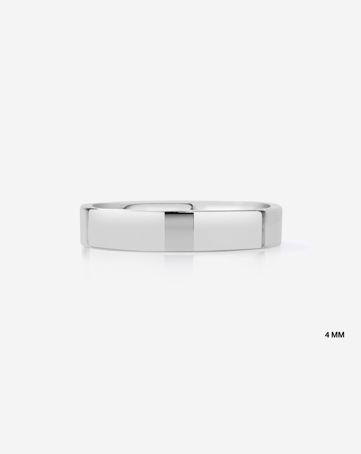 14k white gold, platinum