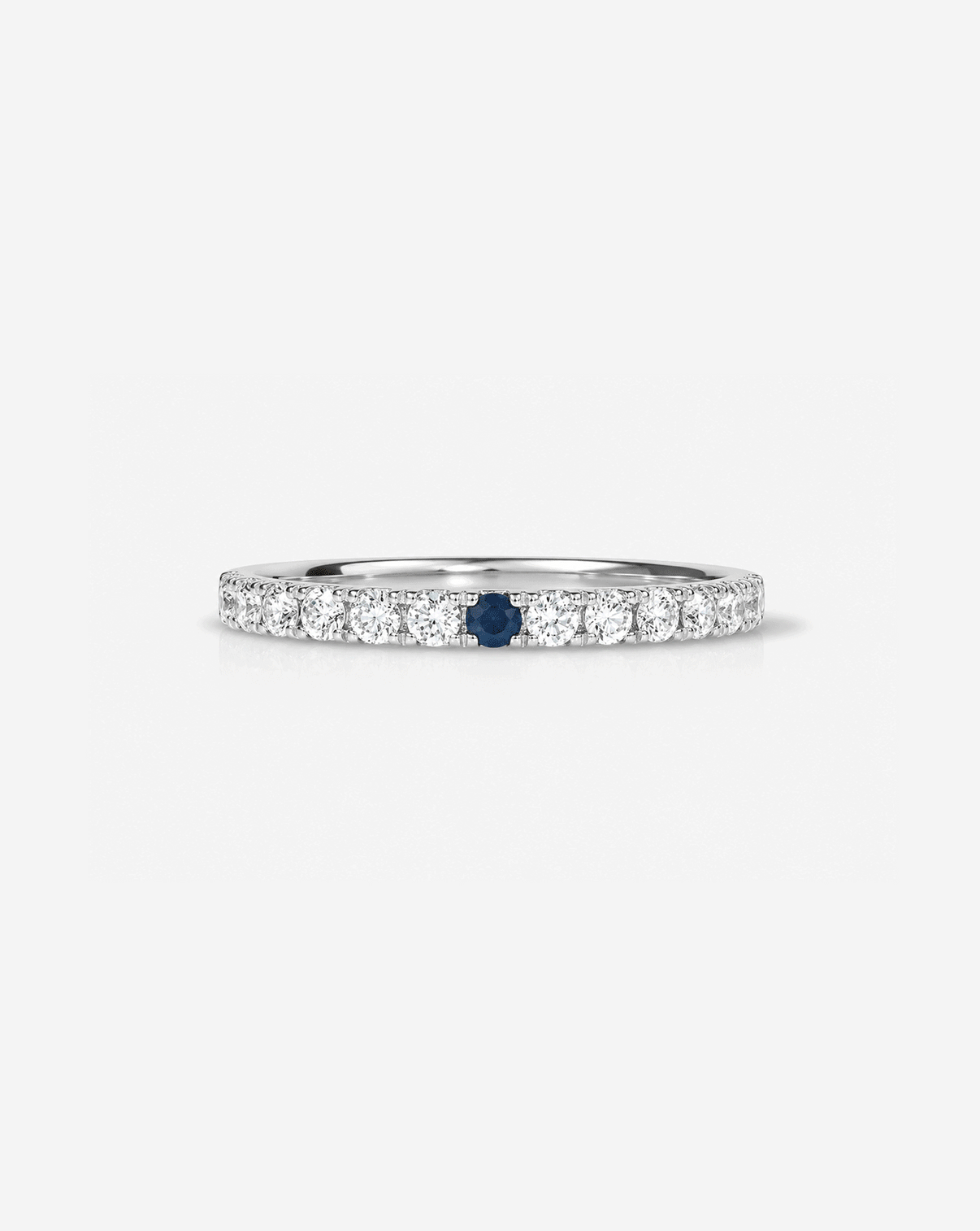 1.9 Personalized Perfect Pavé Diamond Ring in 14k white Gold platinum product GIF