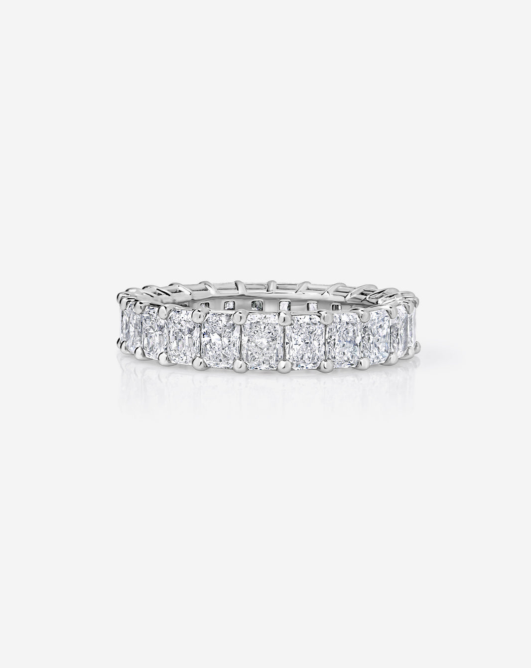 classic radiant eternity band