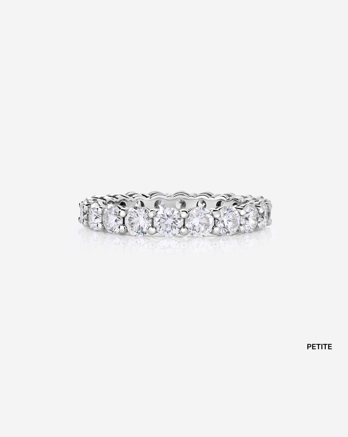 Round Diamond Eternity Band
platinum