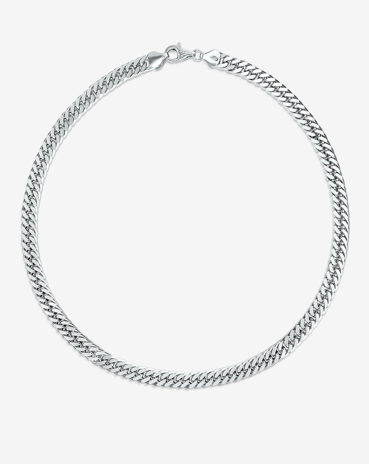 Ring Concierge Statement Sterling - Jumbo Curb Chain Necklace Sterling Silver