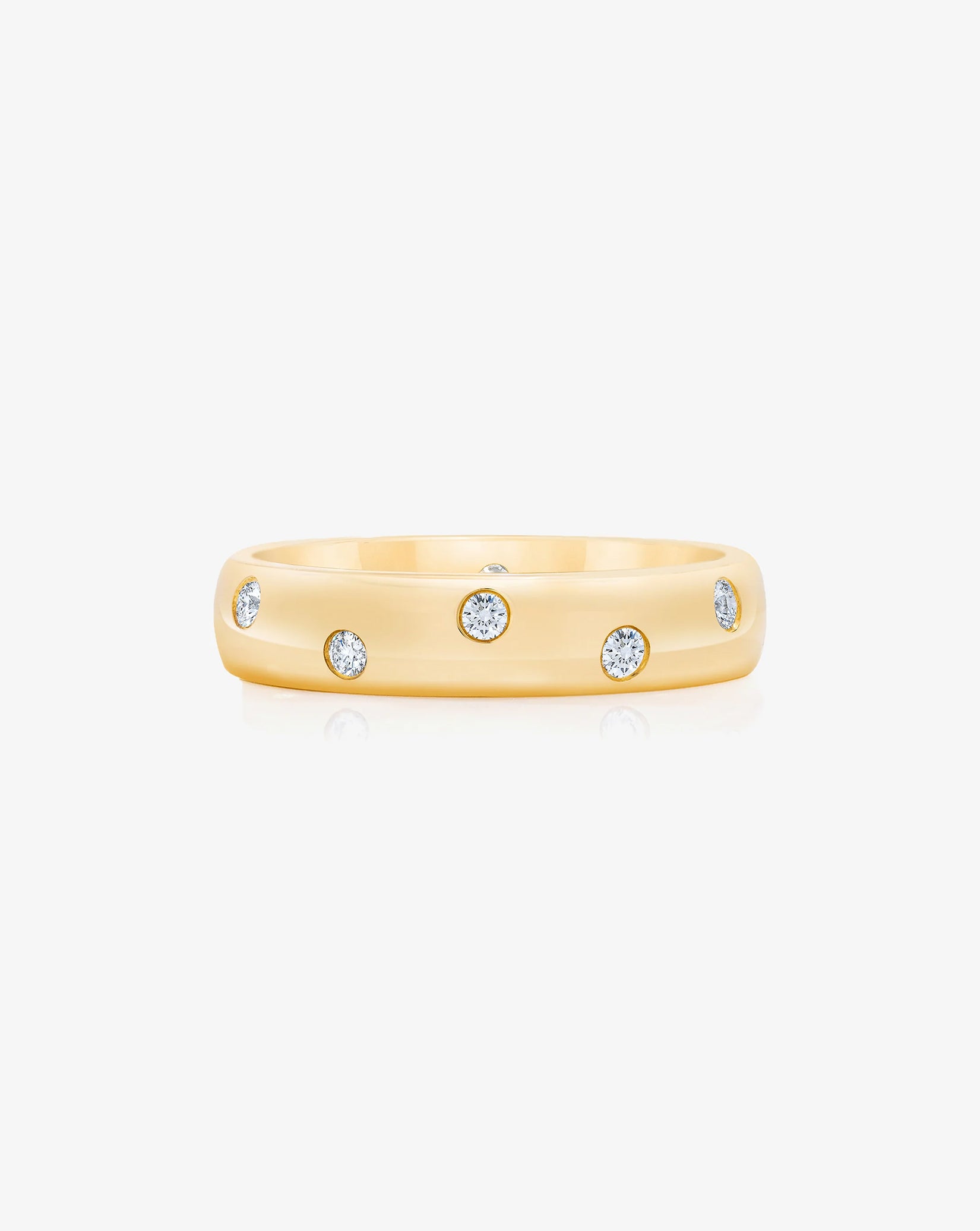 Scattered Luxe Inlay Eternity Band