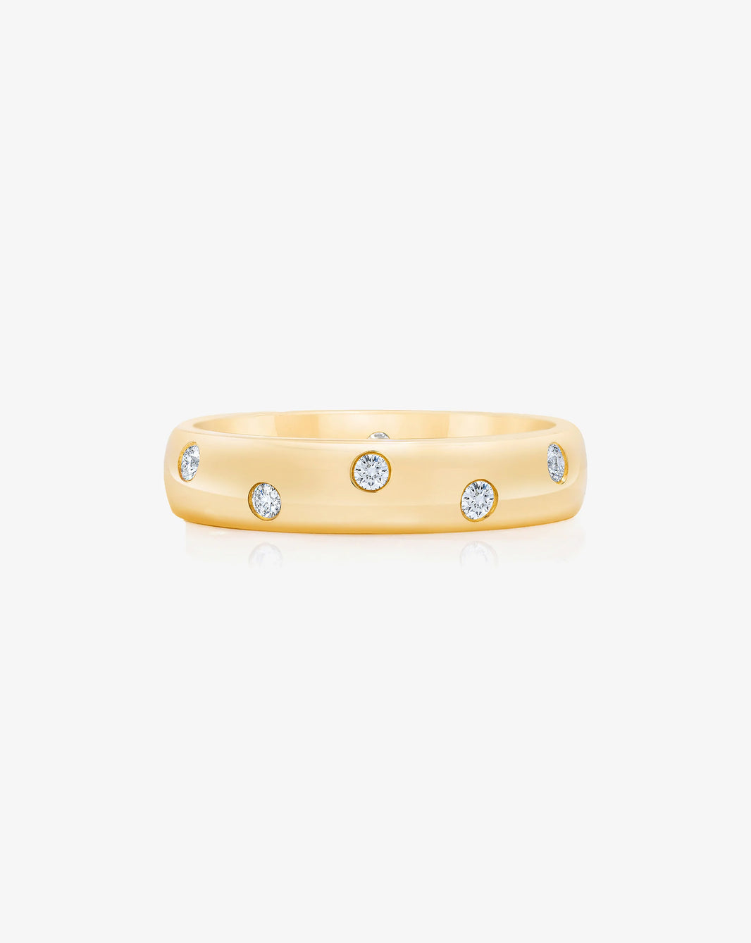 Scattered Luxe Inlay Eternity Band
