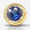 Sapphire Birthstone Charm