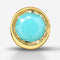 Turquoise Birthstone Charm