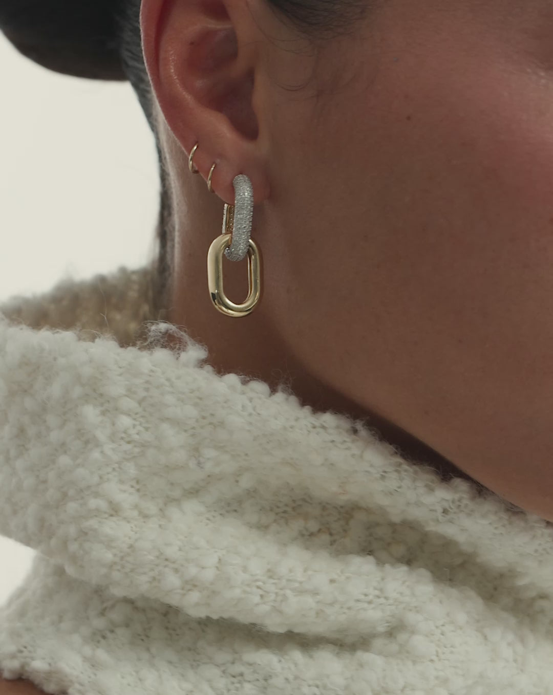 Video of why we love the Multiway Cloud Link Earrings GLOBAL