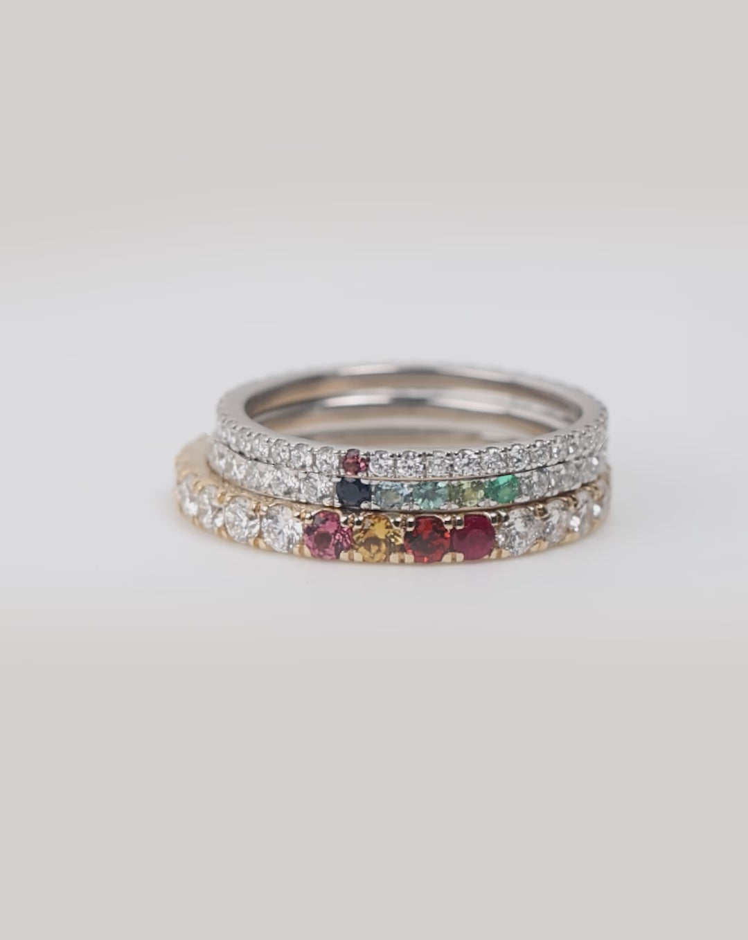 Personalized Perfect Pavé Diamond Rings video GLOBAL