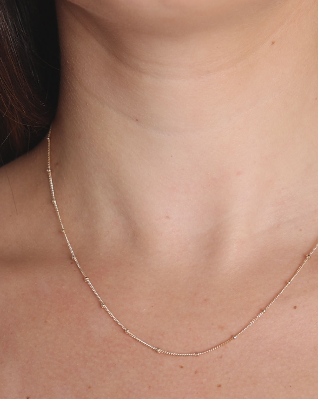 Video of Saturn Chain Necklace