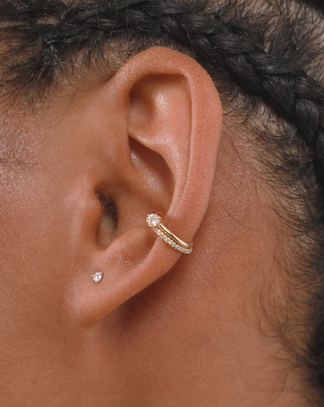 Video of Diamond Ear Cuff