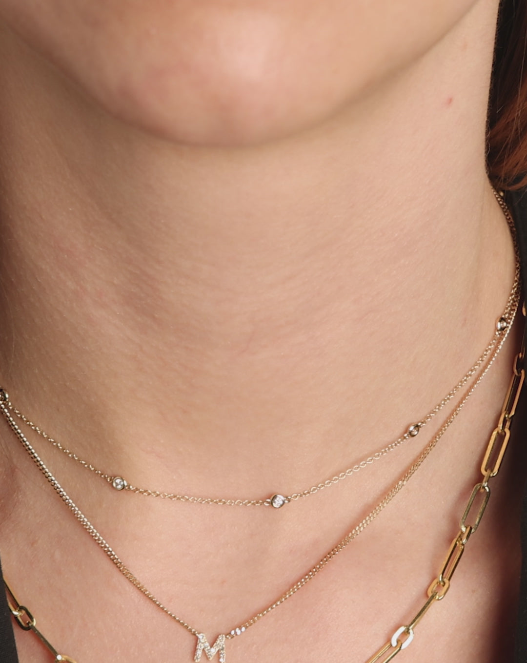 Video of Long Link Chain Necklace