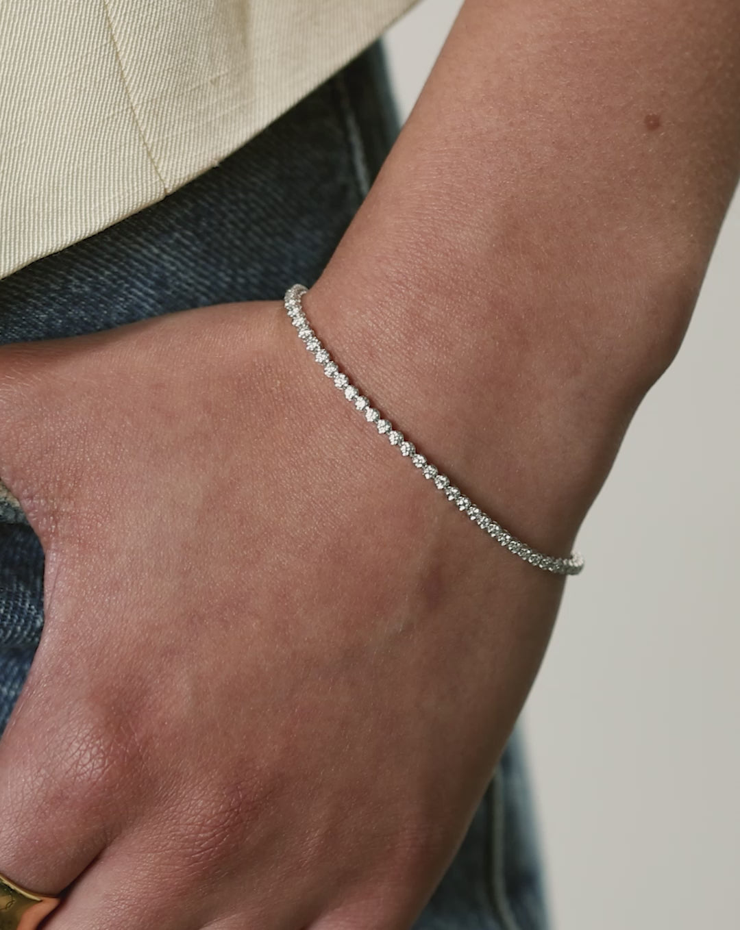Video of why we love the Mini Diamond Tennis Bracelet global