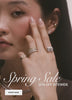 video of several models wearing jewelry with a spring sale 20% sitewide label