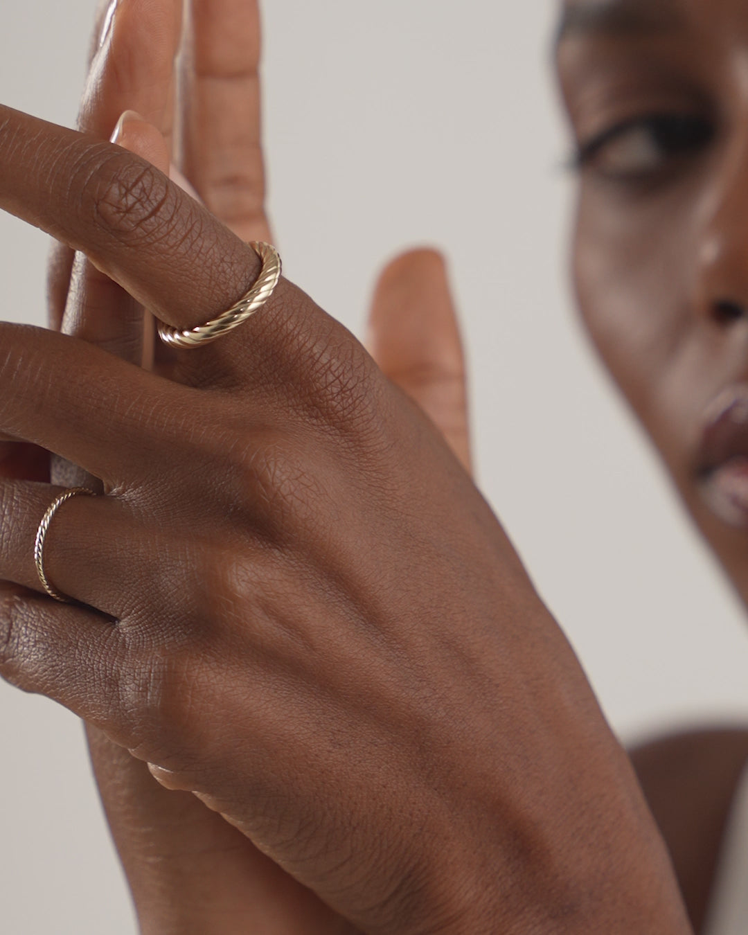Ring Concierge Twisted Cable Ring 14k Yellow Gold